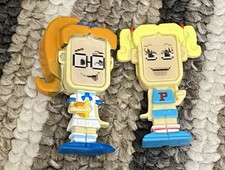 Pixel Chix Roomies House Figures 2007 Retro