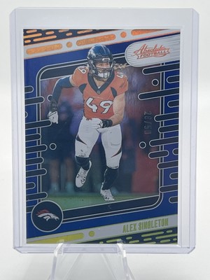 2024 Panini Absolute - Blue Spectrum #32 Alex Singleton /50