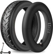 2-Pack 50/75-6.1 Electric Scooter Tire and Tube Replacement Set - 8.5x2.0 Thicke