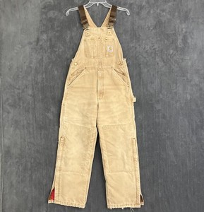 Carhartt ベージュオーバーオール30x30 Carhartt Overalls 30x30 | eBay