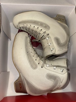 Edea Ice Fly 250 D White Ice Skates Boots & John Wilson Gold Seal Rev Blades