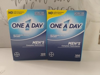 One a Day MEN'S Complete Multivitamin 100 tablets (2 Pack) Exp: 03/27