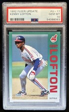 1992 Fleer Update Kenny Lofton #U-17 PSA 10 GEM MINT