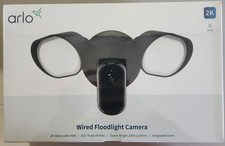 Arlo Outdoor Smart Hardwired Floodlight 2K HD...