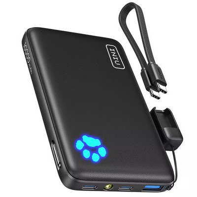 INIU - Portable Charger, Compact 10000mAh PD 22.5W Power Bank for iPhone, Sam...