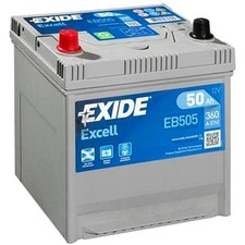 EXIDE EXCELL Starterbatterie 12V 50Ah 360A/EN Korean B1 D20 Batterie