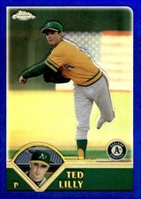 2003 Topps Chrome #265 Ted Lilly Refractors #/699