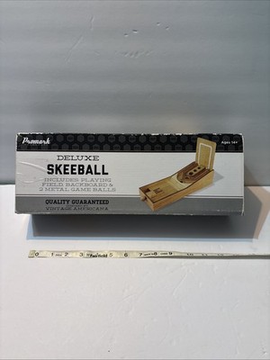 Real Wood Games Skeeball Table Top. Brand New   