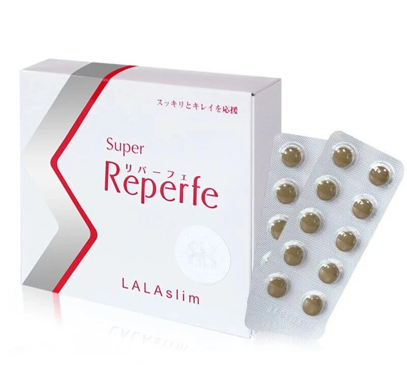 Japan Super Reperfe LALA Slim 酵素酵母丸� 60 Caps #w[1 box]