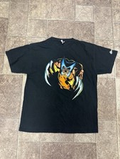 Vintage wolverine shirt size Large Graphitti 2004 Marvel
