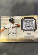 2021 Topps - Topps 70th Anniversary Manufactured Logo Patches Series 2 Tony Gwy