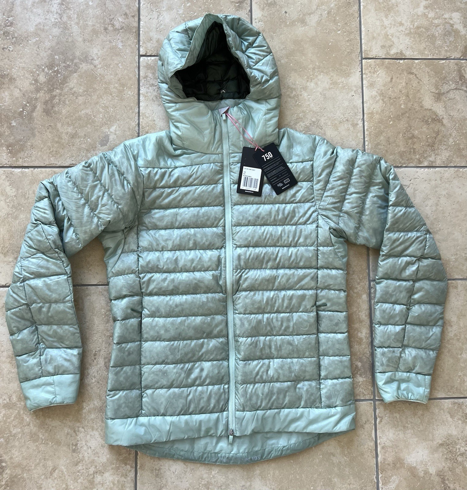 Rapha Men’s Explore Down Jacket - Medium - Mint Green - BNWT
