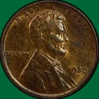 1930 Lincoln Wheat Cent Uncirculated UNC Coin #43459