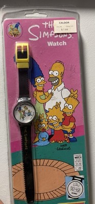 The Simpsons 1990 Vintage Bart Simpson Nelsonic Watch