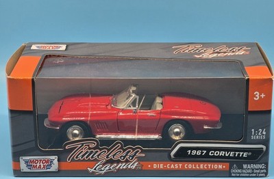 Motormax Timeless Legends 1:24 Scale 1967 Chevrolet Corvette Model Car