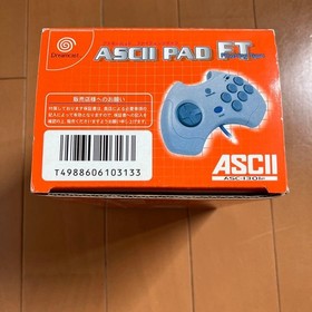 Dreamcast  Controller Ascii Pad Ft Asc-1301P Vintage SEGA JPN Limited Edition Ra