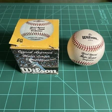 Vintage Wilson A1010 Official Major League Approved Specs Baseball w/Box