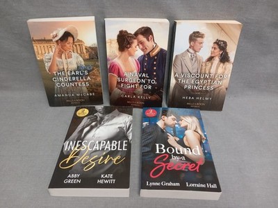 5x Mills & Boon Modern & Historical Romance Books Joblot Bundle Love Stories