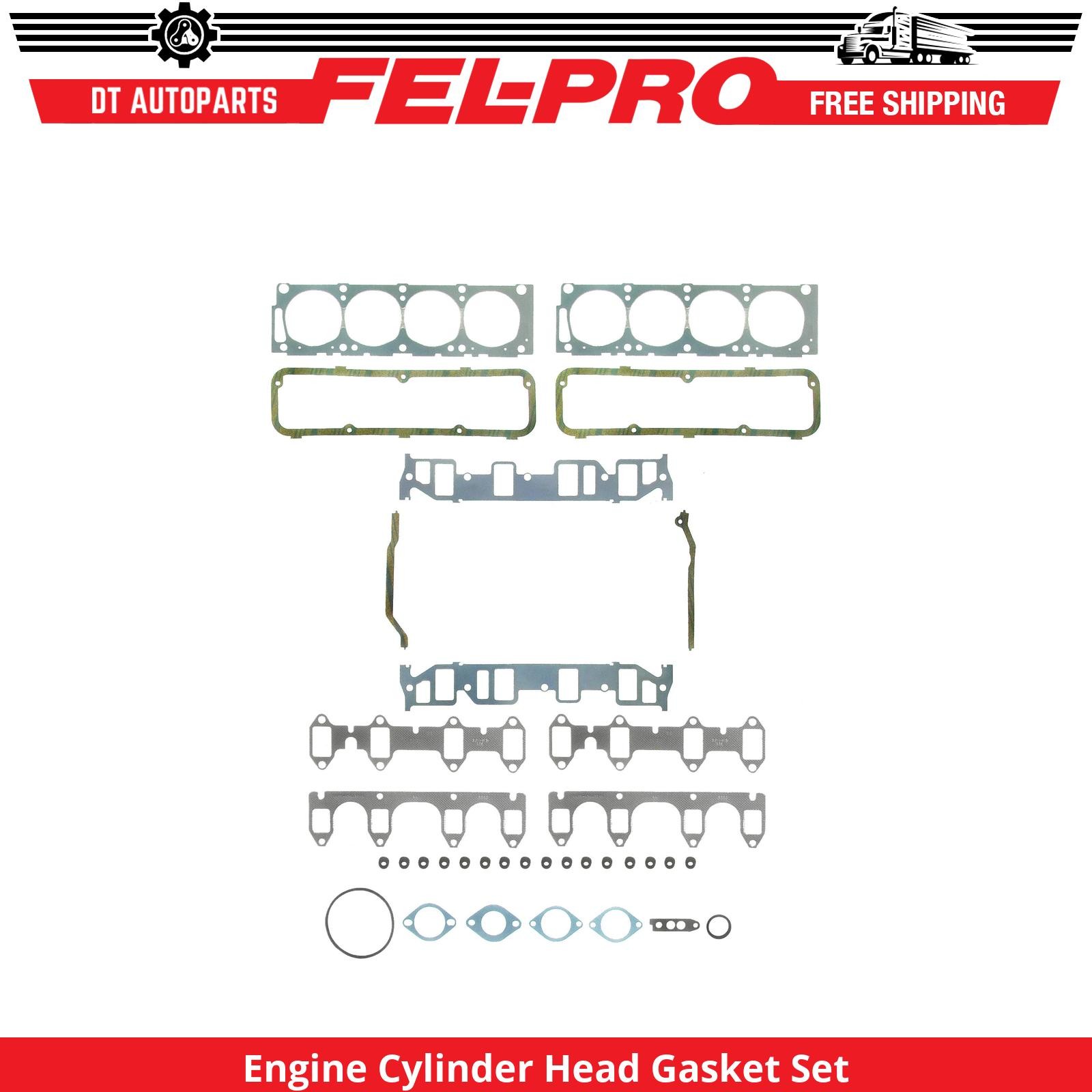 For 1964-1969 Ford GT40 7.0L V8 Engine Cylinder Head Gasket Set Fel-Pro 1965