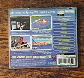 Sydney 2000 (Sega Dreamcast, 2000) COMPLETE IN BOX TESTED AND WORKING 