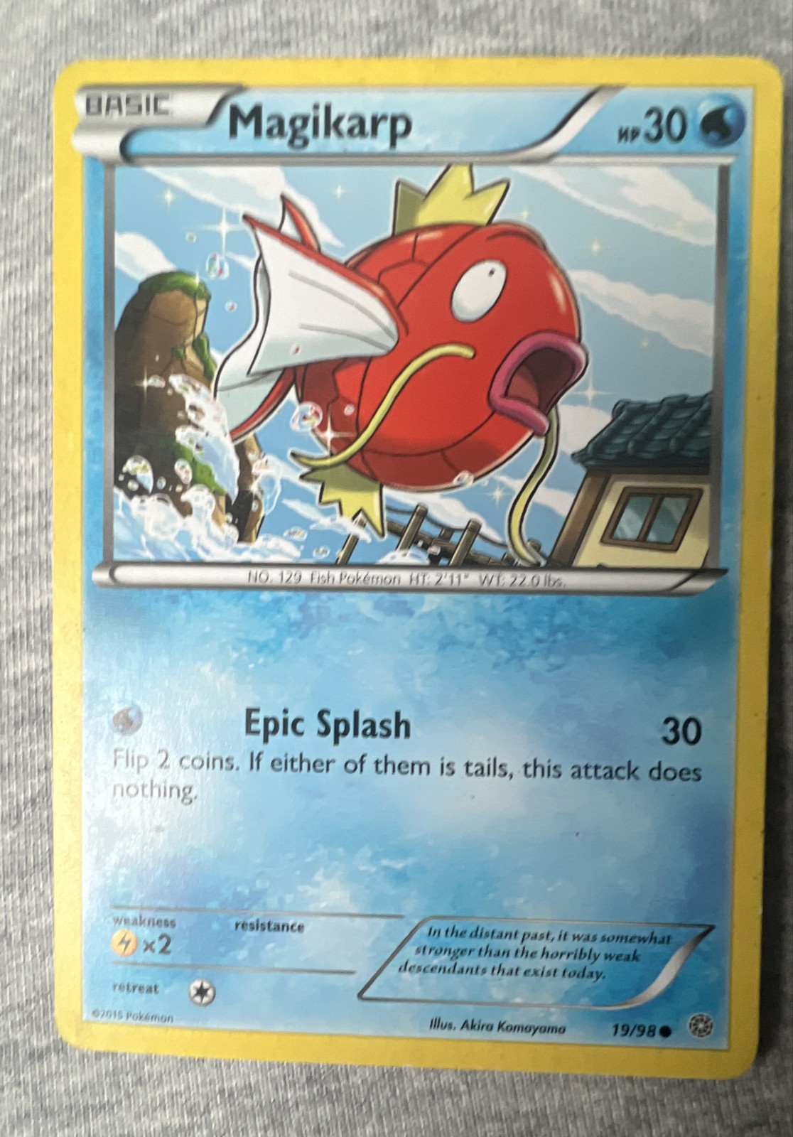 Magikarp 19/98 XY - Ancient Origins Regular