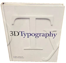 3D Typography - Hardcover By Abbink, Jeanette and Emily CM Anderson
