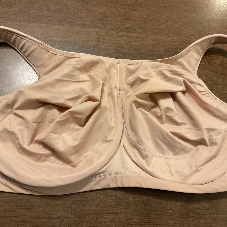 Sujetador deportivo Cami sin aros Glamorise No Bounce 1066 nude talla 46H nuevo Foto 4 de 4