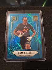 2025 Panini Donruss Elite - Rookies Ricky White III #193 Teal Matrix /499 (RC)