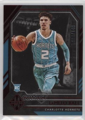 2020-21 Panini Chronicles Majestic Red /149 LaMelo Ball #336 Rookie RC 0x5i