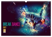 "Calendar 2027 · US Version · Break Dance (Wall Calendar 2027 17\" × 12\" Landscape"