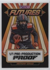 2024 Leaf Vivid Futures 1/1 Anthony Gould #VF-AG1 12hh