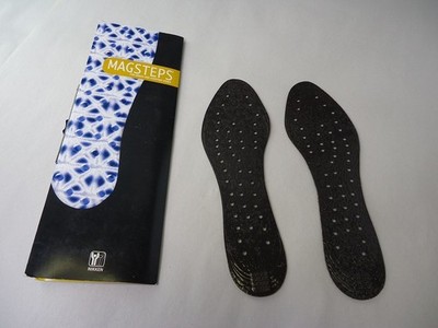 Nikken magsteps magnetic insoles look to be unused 2000 small