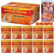 100 pcs Hand Warmer  Body SUPER Warmers   18-hour Extra Long Activation   