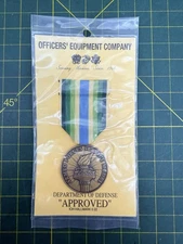 Vintage United States ARMED FORCES SERVICE MEDAL by OEC - New in Packaging