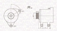 Magneti Marelli Generator 063731569010 FüR BMW