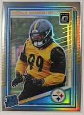 Panini Donruss Optic Rated Rookie Holo Prizm Derrick Harmon #257 Steelers 2025