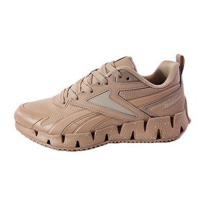 Reebok Womens 9 ZIG DYNAMICA 4 Running Shoes Sneakers Pink Flesh Lace Up New