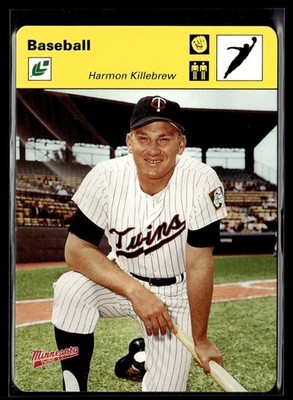 2005 Leaf Sportscasters 25 Yellow Leaping-Glove Harmon Killebrew 13/25 Twins #18