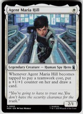 Agent Maria Hill 2 Marvel Super Heroes Magic the Gathering