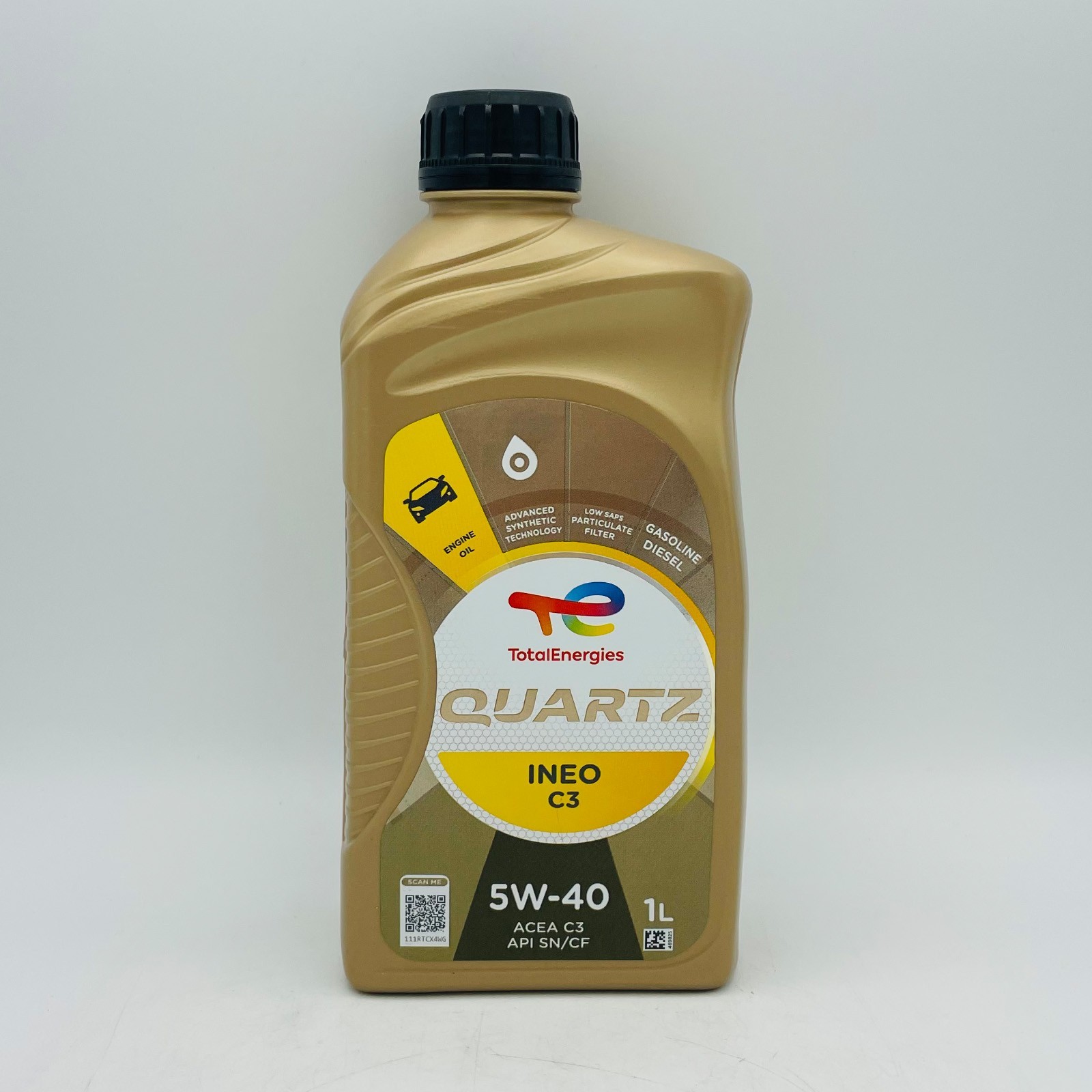 1L TotalEnergies Quartz INEO C3 5W-40 Total Engine Oil - 1 Litre