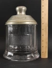 Vintage 1920s BORDENS Malted Milk Soda Fountain Ice Cream Parlor Glass Jar, NR