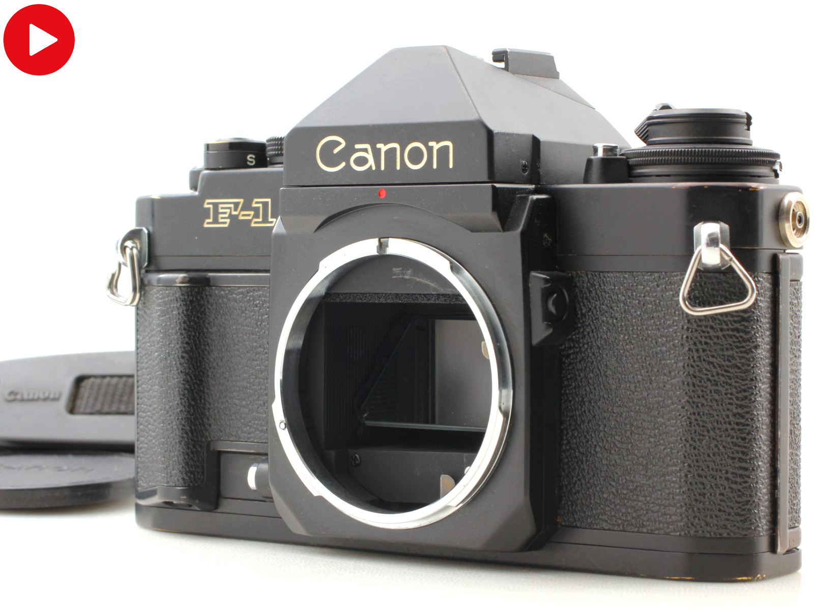 Canon NEW F-1 Eye Level 35mm SLR Film Camera Body screen Type SC JAPAN [Exc+5]