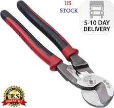 Klein Tools J63225N Journeyman High-Leverage Wire Cable Cutter and Stripper