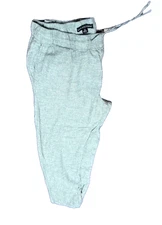 Saks Fifth Avenue Large Men’s Grey Linen Summer Lux Pants  55% LINEN 45% VISCOSE