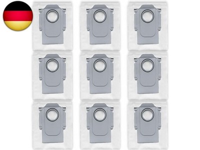 9 Staubbeutel Kompatibel mit Roborock Q Revo/Pro/MaxV/S/Slim/Master/Plus/Curv /