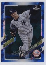 2021 Topps Chrome Sapphire Edition Jordan Montgomery #630 2g8