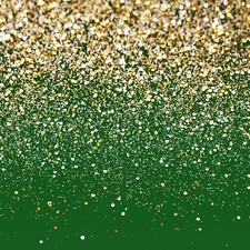 8x8 Ft Green Gold Birthday Wedding Prom Graduation Photography Background