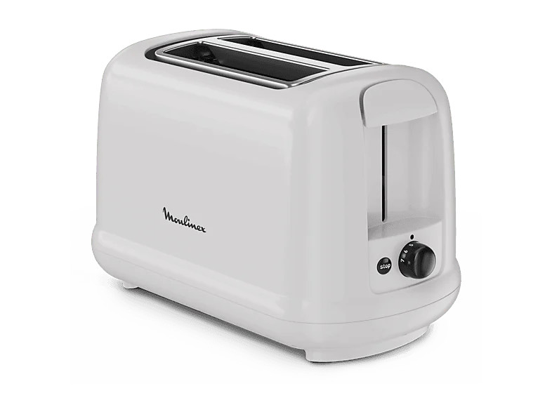 Tostadora - Moulinex Simpleo LT160B, 850 W, 2 ranuras, 7 niveles tostado
