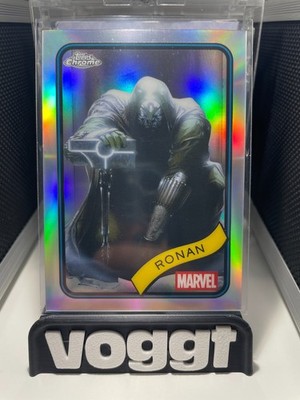 2025 Topps Chrome Marvel Refractor Ronan #157