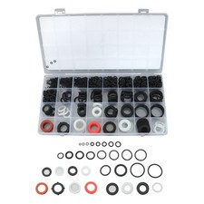 705PCS 32Size Sealed Gaskets And O-Rings, 2in1 Rubber Sealing Component Kit